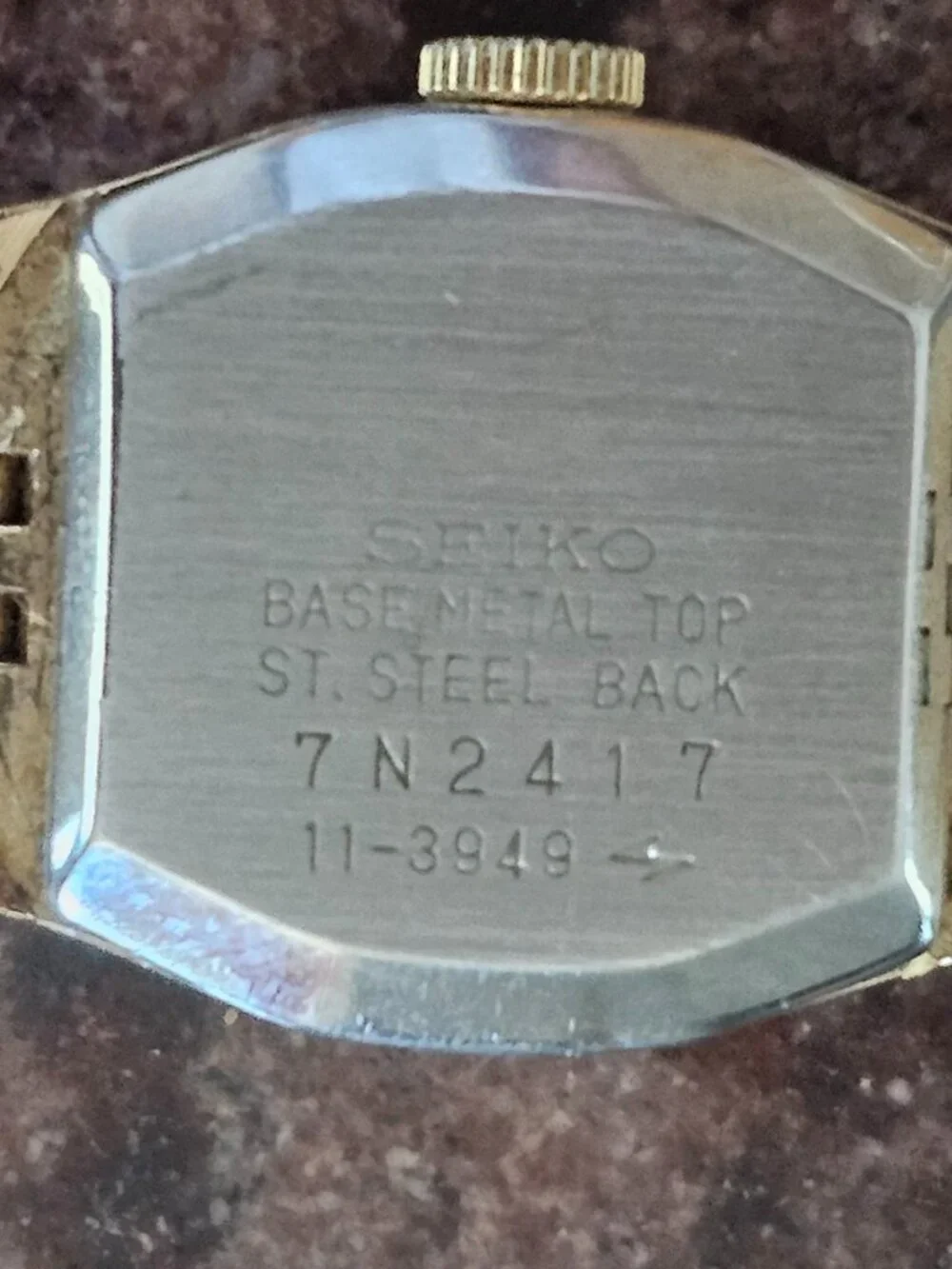 Vintage 1977 Women's Seiko Watch